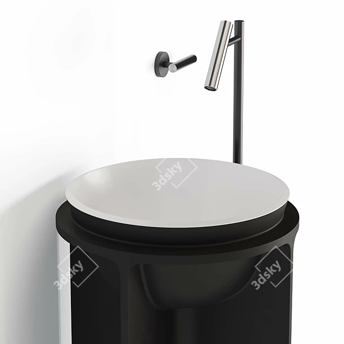 Falper Milano Washbasin Set 3D model image 3