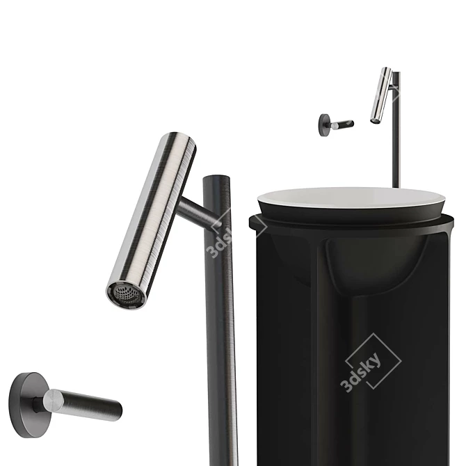 Falper Milano Washbasin Set 3D model image 4