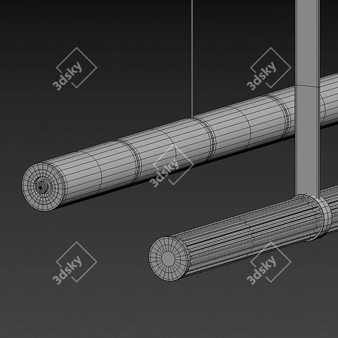 Elegant Pendant Lighting Collection 3D model image 3