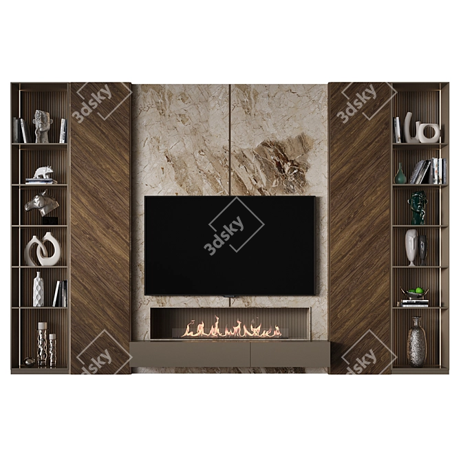 Wall Mounted TV Bracket 37 3D model image 2