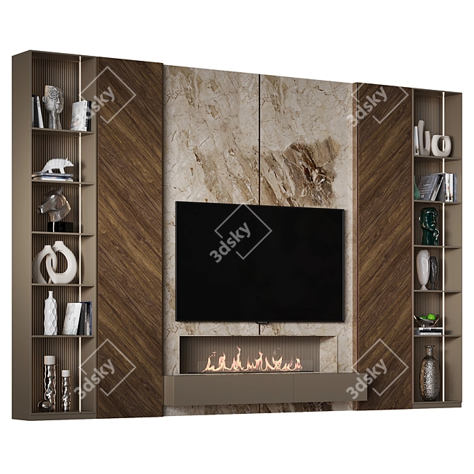 Wall Mounted TV Bracket 37 3D model image 3
