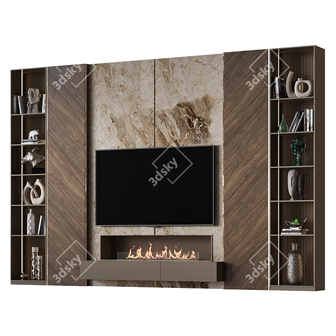 Wall Mounted TV Bracket 37 3D model image 4