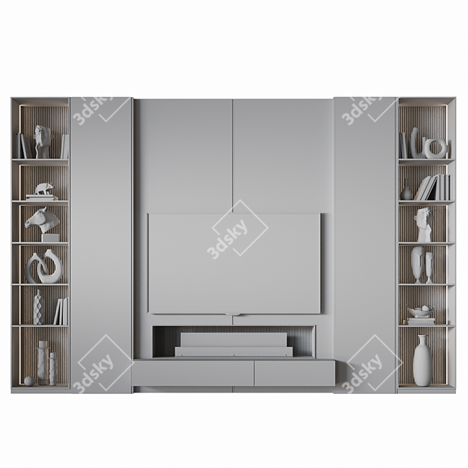 Wall Mounted TV Bracket 37 3D model image 6