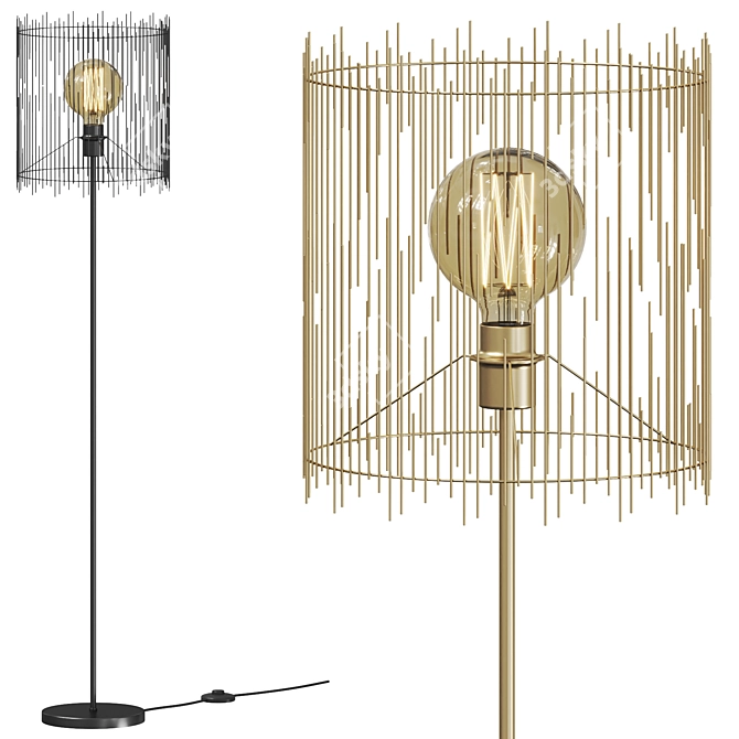 Nordlux Elvis Floor Lamp 3D model image 1
