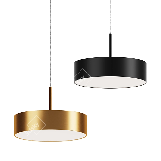 Novotech Prometa Chandelier Collection 3D model image 1