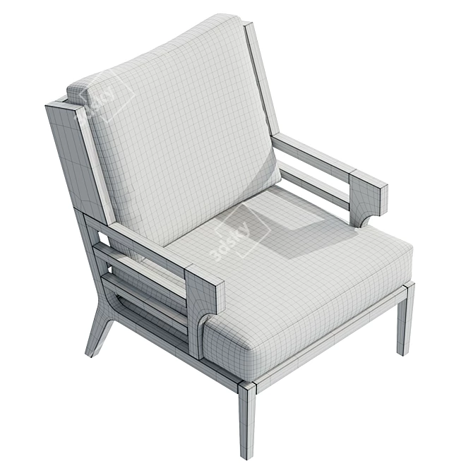 Rolandat Upholstered Accent Chair 3D model image 6