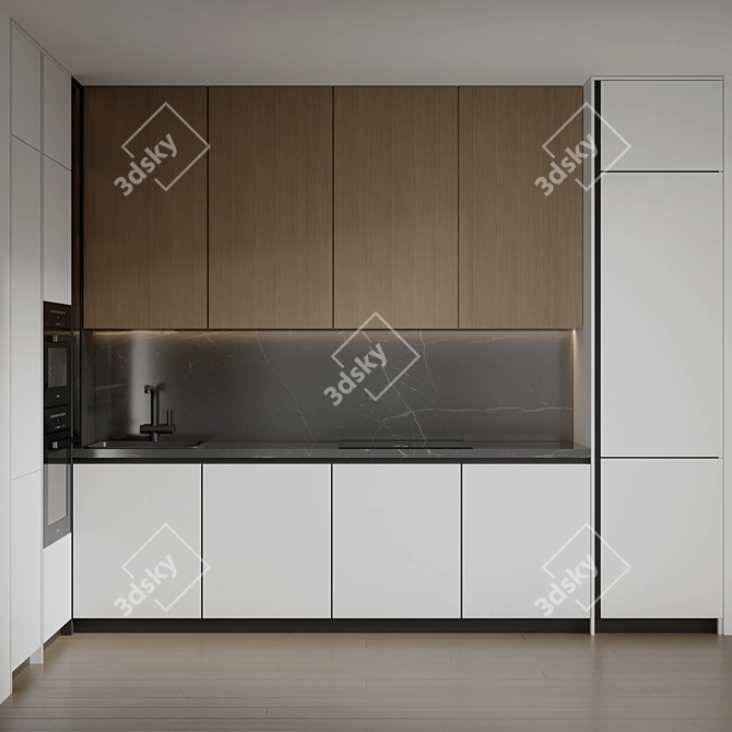 Miele Integrated Kitchen Appliance Set 3D model image 3