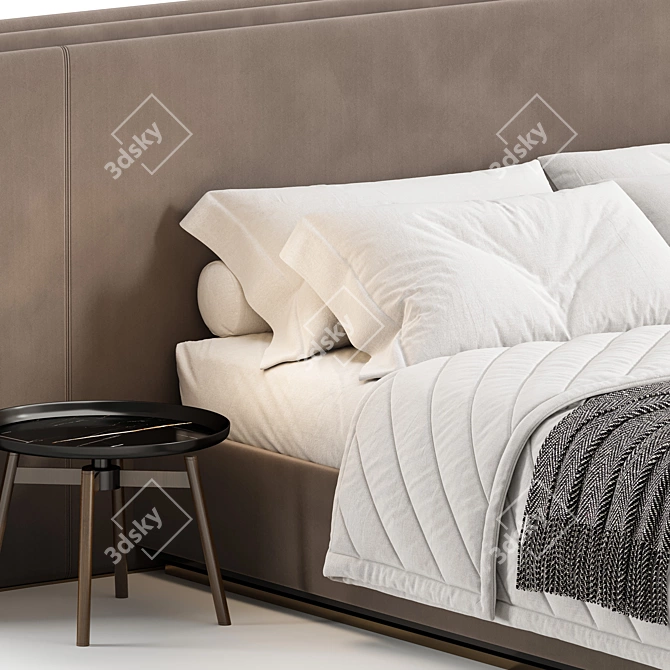 Calabria Frato Double Bed 3D model image 4