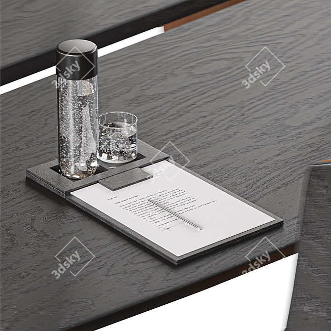 Modern Conference Table | Minimalistic Design 3D model image 6