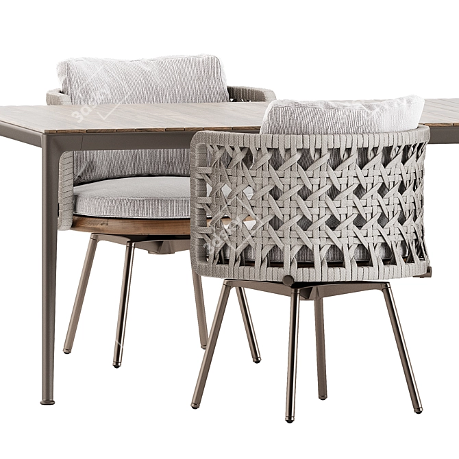 Alfresco Elegance Set 3D model image 3