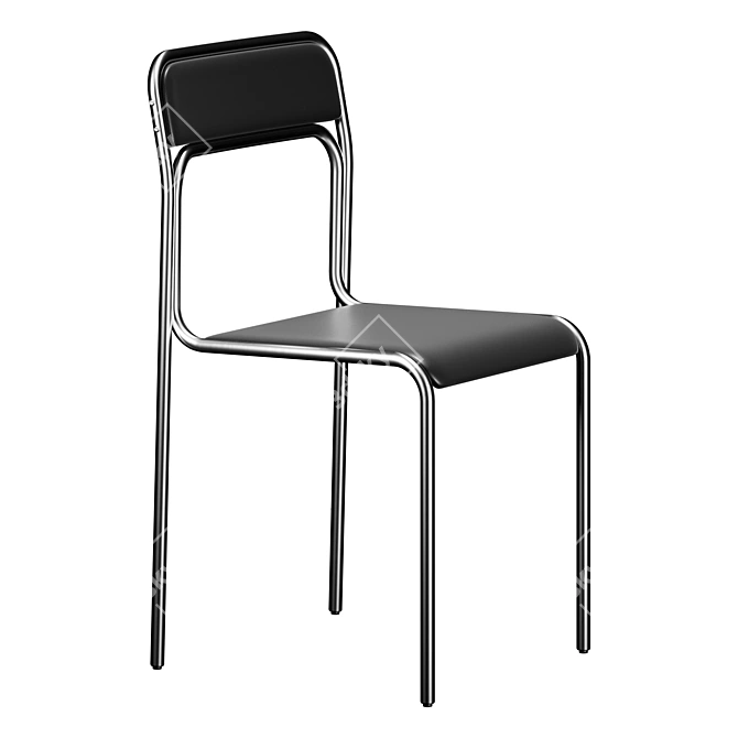 2021 Ascona Chair in Black 3D model image 2