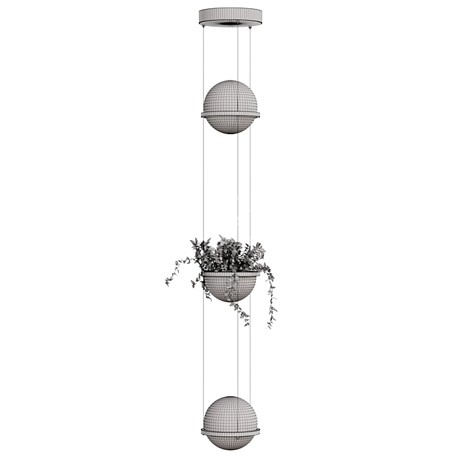  Modern Pendant Light Model 3D model image 3