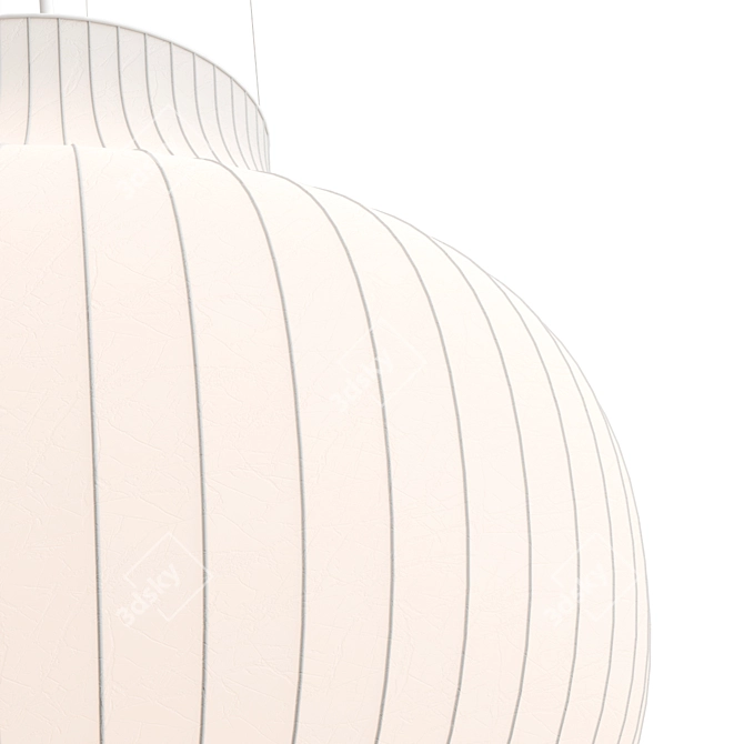 Nordic Style Strand Pendant Lamp 3D model image 2