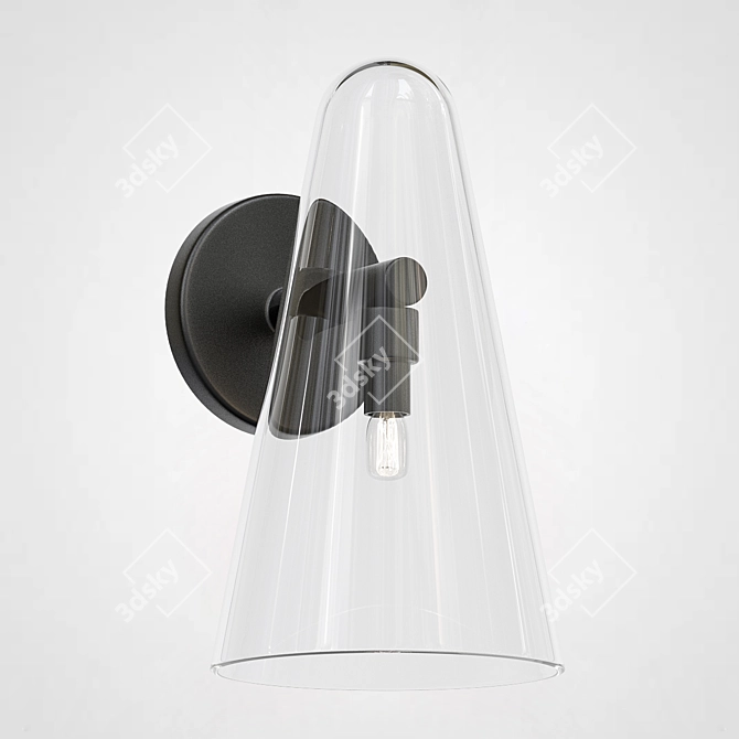 ImperiumLoft Domi Sconce Transparent 3D model image 3