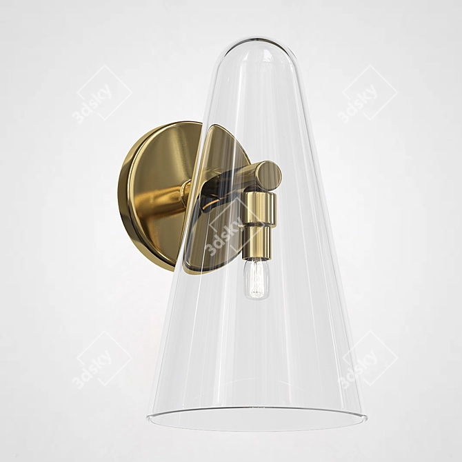 ImperiumLoft Domi Sconce Transparent 3D model image 4