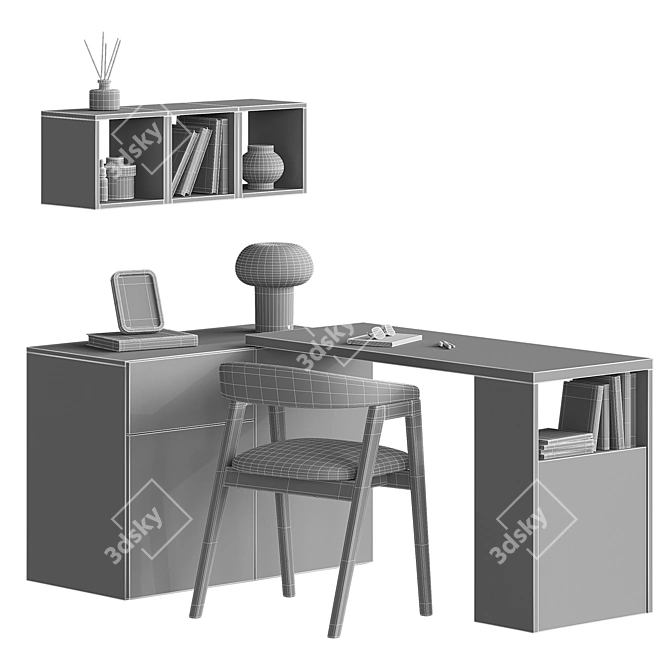 Transforming Axel-1 Furniture Set 3D model image 8