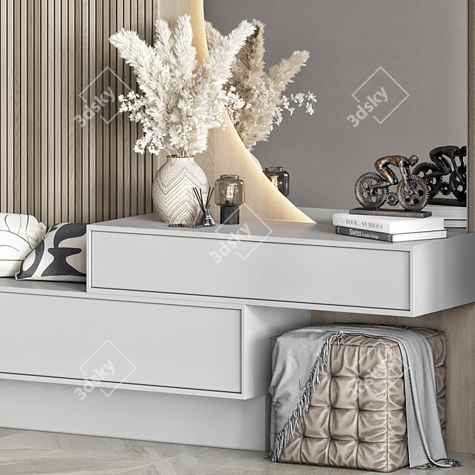 High Quality Hallway 3D Model 3D model image 2