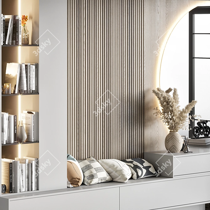 High Quality Hallway 3D Model 3D model image 4