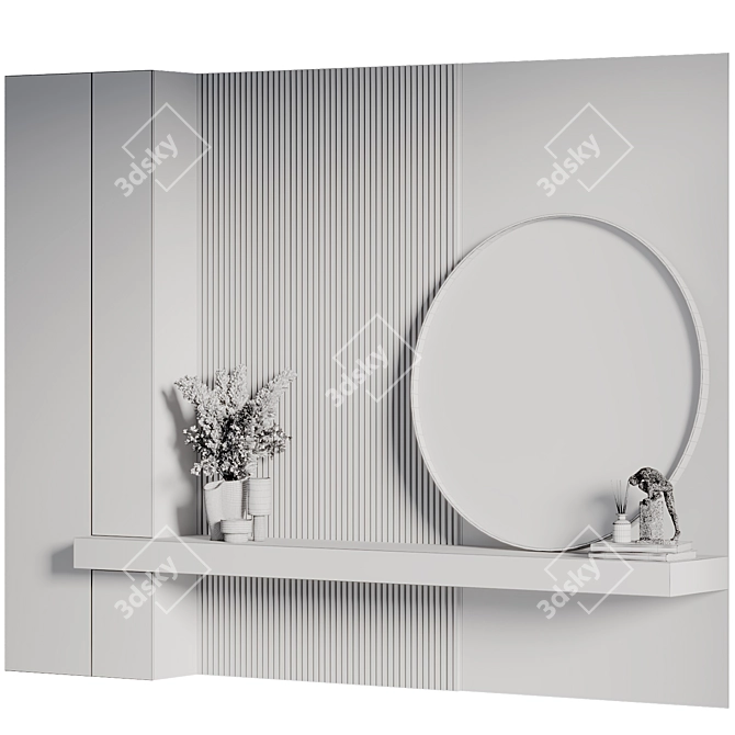 High Quality Hallway 3D Model 3D model image 13