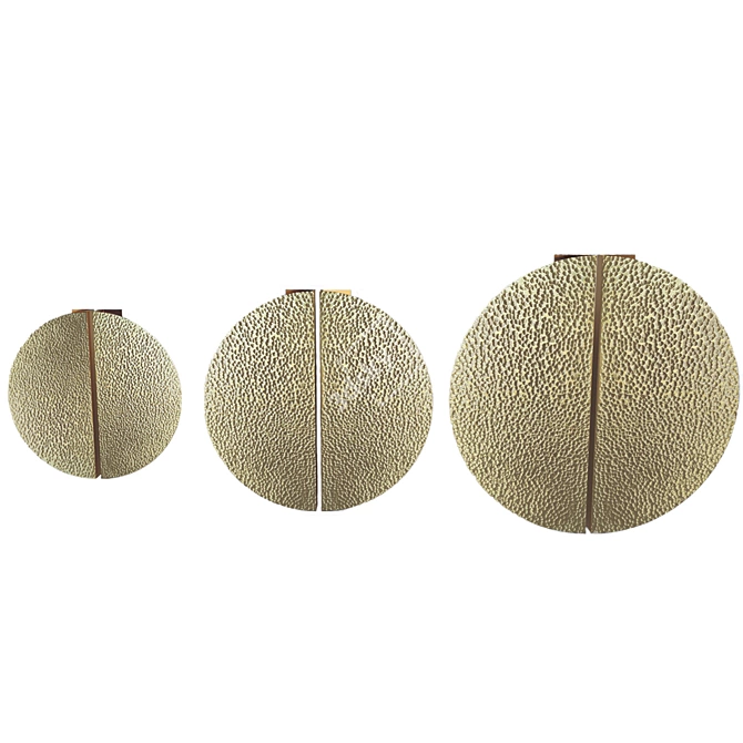 Elegant Brass Art Handle - Pikartlights 3D model image 2