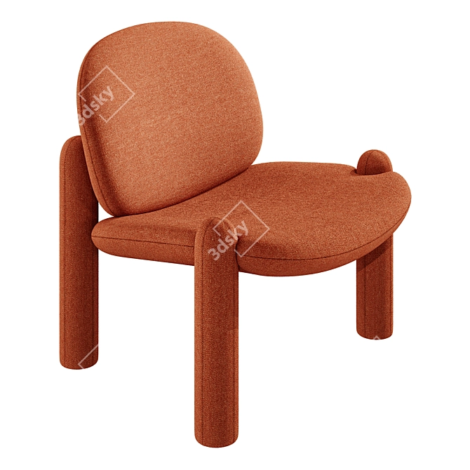 Modular Lounge Chair DS-910 3D model image 1