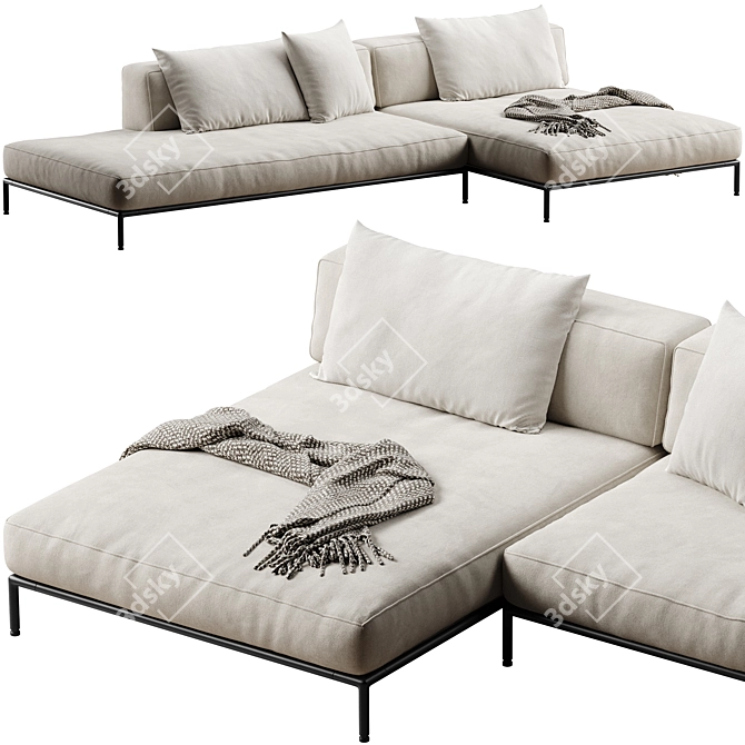 Flexform PERRY UP Sofa 2016 3D model image 1