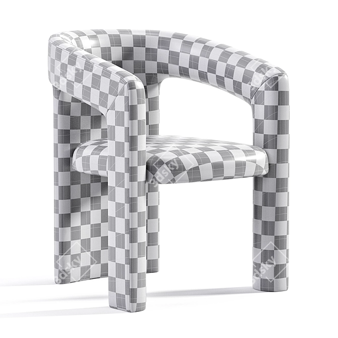 Elegant Holt Konyshev Chair 3D model image 7