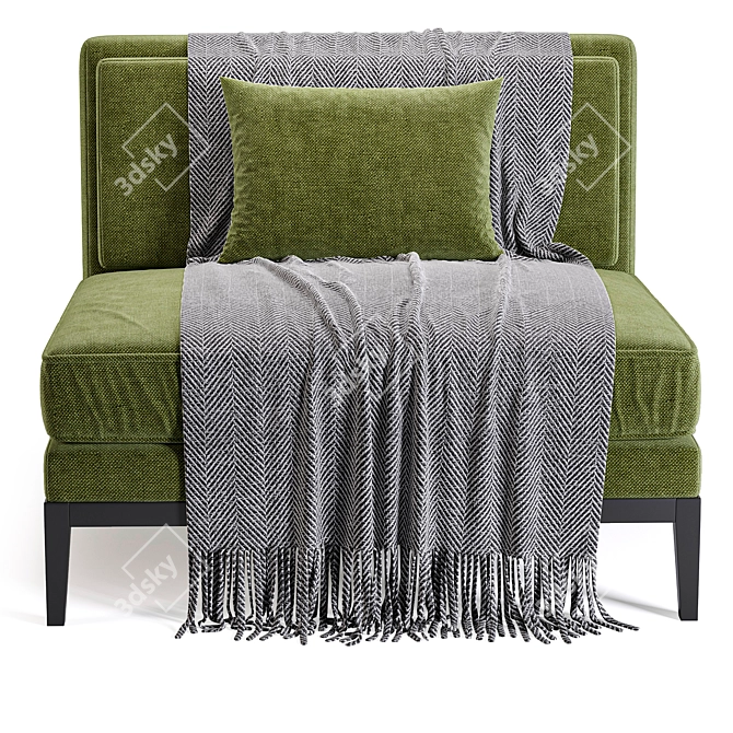 Modern Armchair ATLANTA 2015 Update 3D model image 4