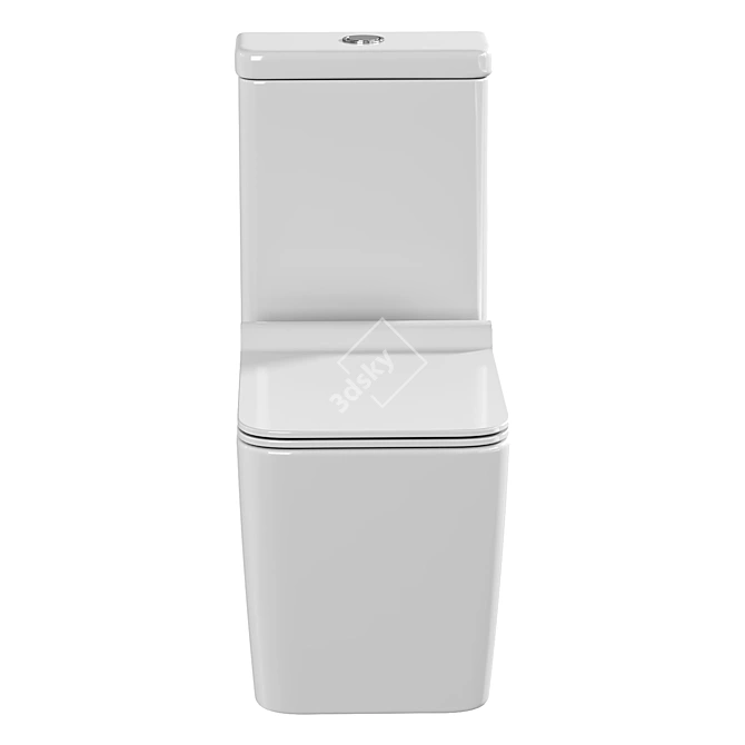 AQUAme AQM1003 Compact Toilet 3D model image 3