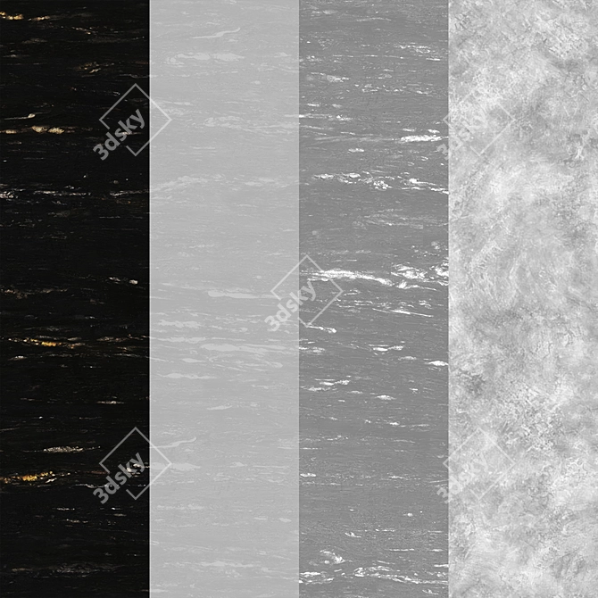 Premium Granite Texture 3D Model 3D model image 6