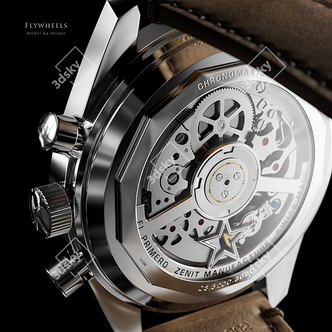 Mechanical Timepieces Collection - High Detail 3D model image 3