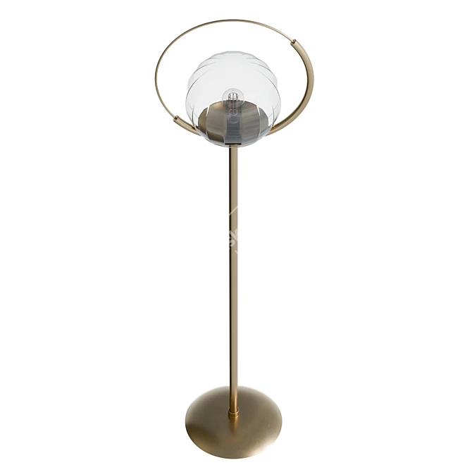 Erin Fetherston Dulcette Lamp: UV-Unwrapped 3D model image 3