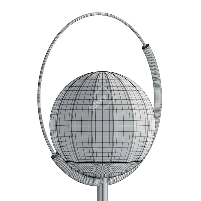 Erin Fetherston Dulcette Lamp: UV-Unwrapped 3D model image 6