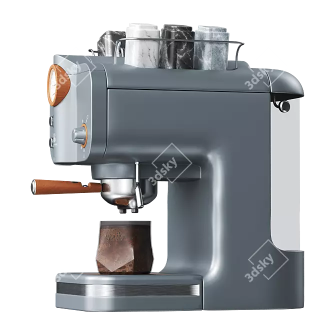 Modern Coffee Maker Swan Appliance 3D model image 5