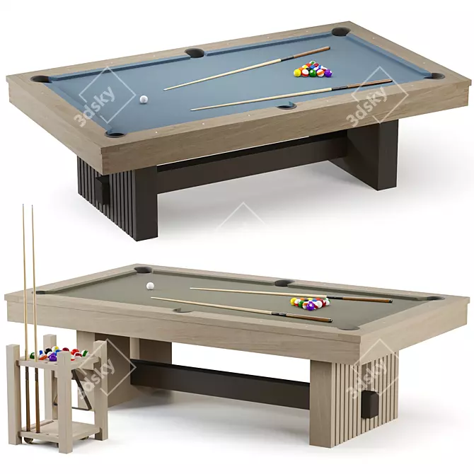 Luxury Vancouver Pool Table Collection 3D model image 3