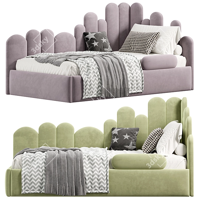 VITA Kids Bed Export Furnishing 3D model image 3