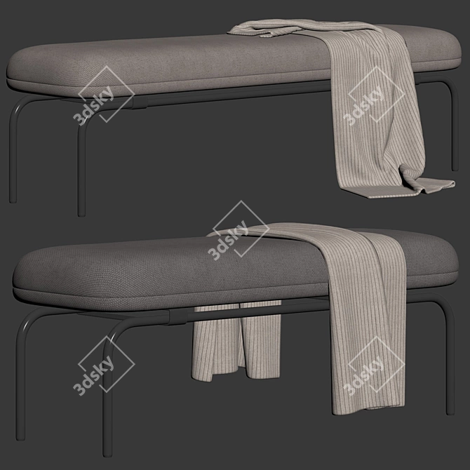 Float Bench By Muma - 1600mm 3D model image 7