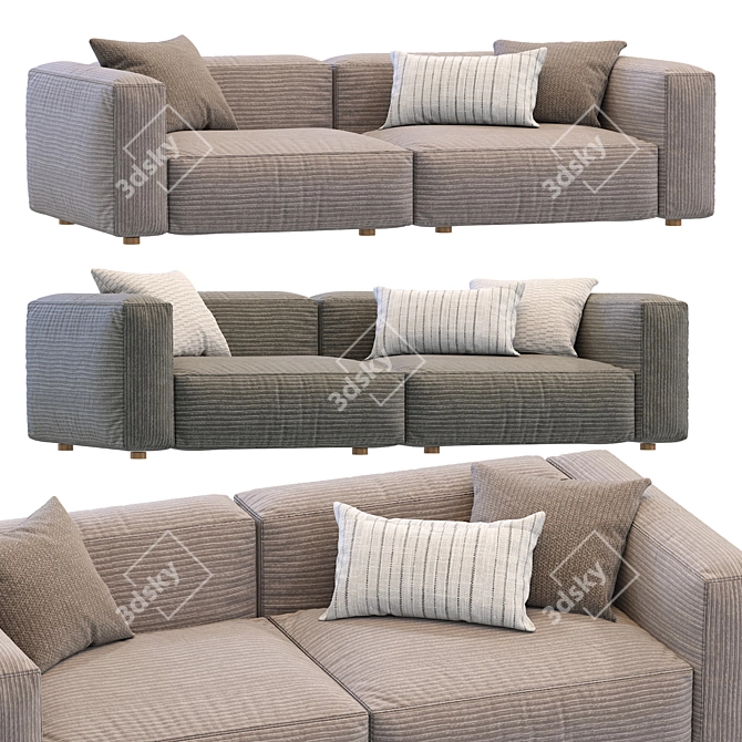 Modern Bolia Cosima Sofa 3D 3D model image 3