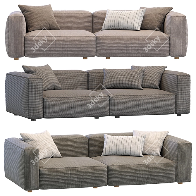 Modern Bolia Cosima Sofa 3D 3D model image 4