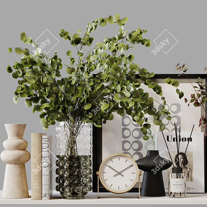 Elegant Decor Set 229 3D model image 6