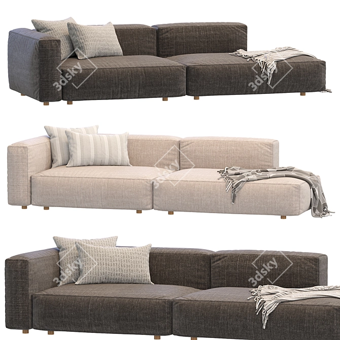 Bolia COSIMA Modular Sofa: Modern Design 3D model image 1