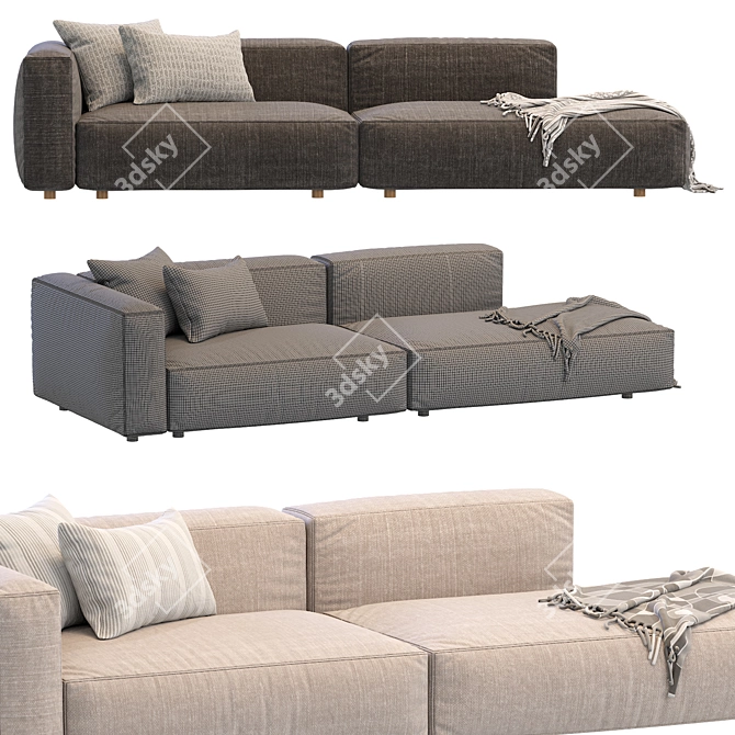 Bolia COSIMA Modular Sofa: Modern Design 3D model image 4