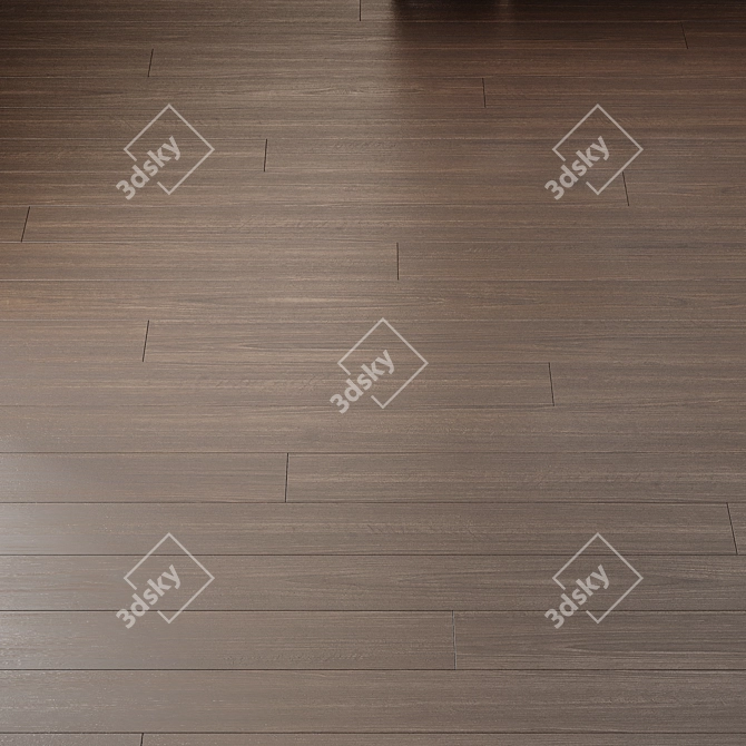 Premium American Oak Floor Tiles 3D model image 5