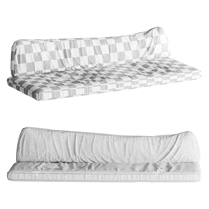 Entryway Soft Cushion 3D model image 3