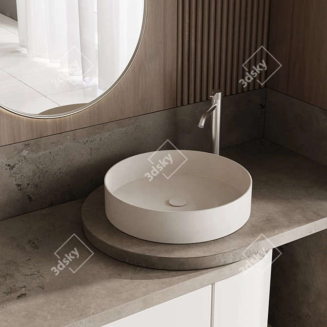 Fauset Bathroom Inbani Set 107 3D model image 4