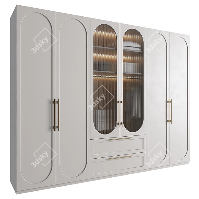 Modern Furniture Set 2013 3D model image 2