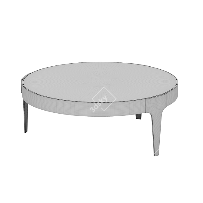 Corfu Ceramic Coffee Table 3D model image 2