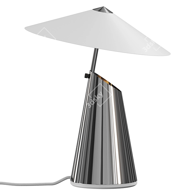 Sleek LED Taido Table Lamp 3D model image 2