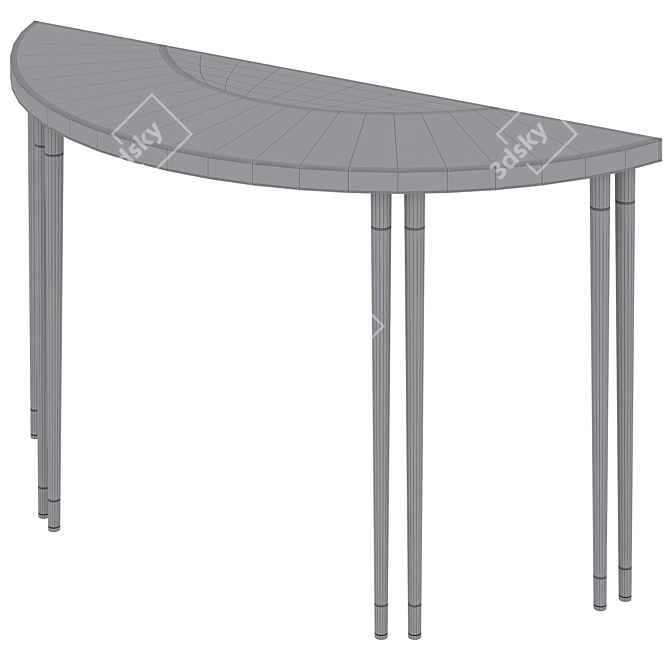 Elegant Frato Richmond Console 3D model image 5