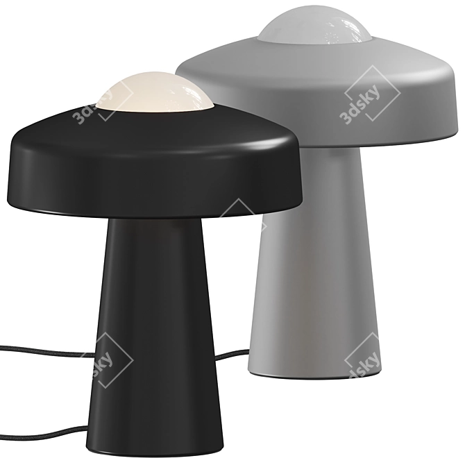 Modern Touch Table Light 3D model image 2